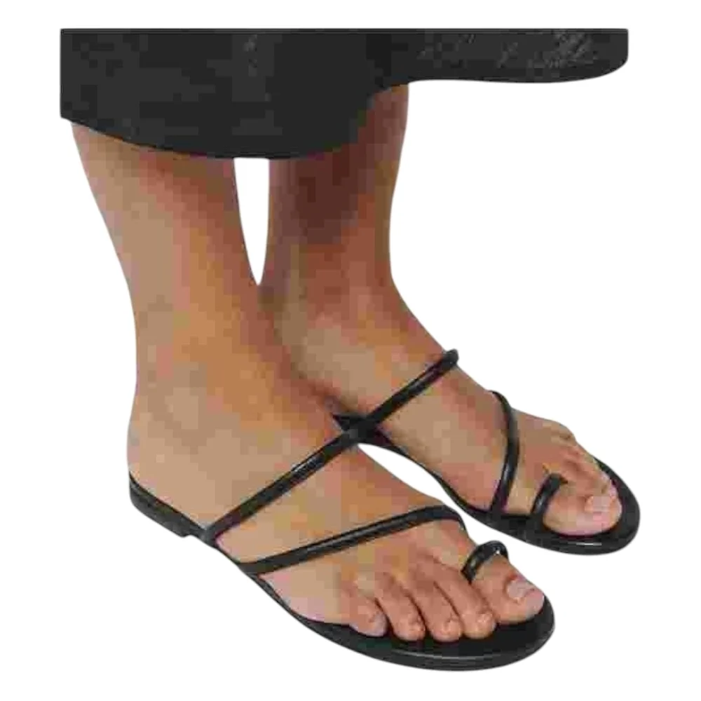 Elegant Black Women's Sandals NIB Size 10